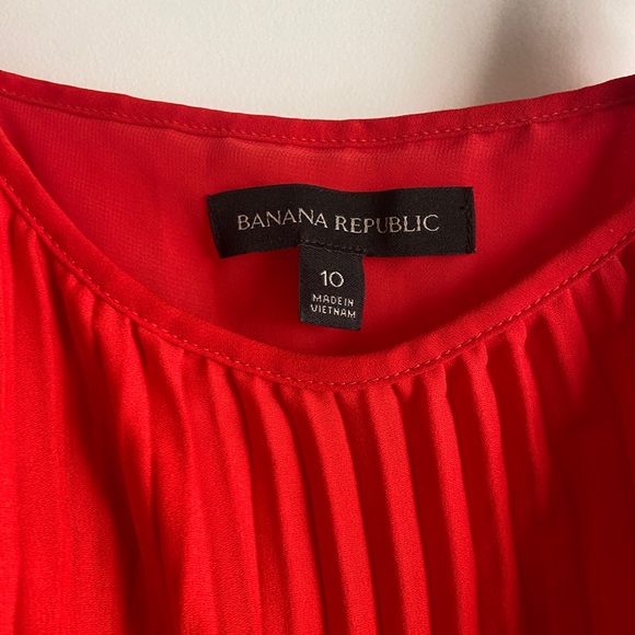 Sheffon red maxi dress - Picture 2 of 6